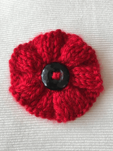 The Knit Poppy&nbsp;Brooch